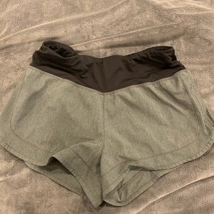 High waisted champion running shorts